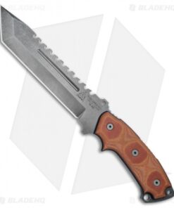 TOPS Knives Steel Eagle Delta Class Tanto Knife (7.5" Acid Rain) 107D-DC