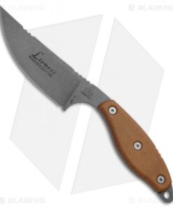 TOPS Knives Lioness Rockies Edition Fixed Blade Knife Tan Micarta (SW) LION-TBF