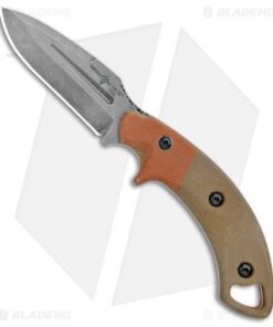TOPS Knives Viking Tactics Crusader Fixed Blade Green/Orange Mic (3.5" Acid SW)