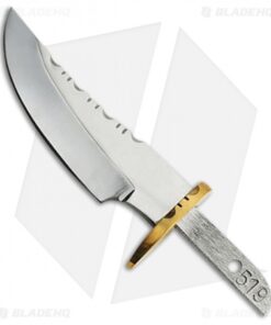 Tallen Varmint Skinner Fixed Blade Knife Blank w/ Sheath (4.25" Mirror) BL-SOB1