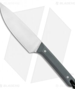 The James Brand The Hell's Canyon Fixed Blade Knife Gray G-10 (5.25" Satin)