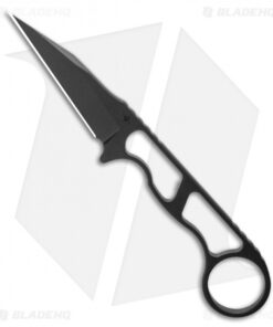 Toor Knives Jank Shank Shadow Black Tactical Fixed Blade Knife (3" CPM-S35VN)