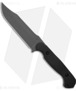 Toor Knives Valor MK1 Fixed Blade Knife Woodland Black G-10 (5.4" Gray)