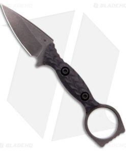 Toor Knives Viper Fixed Blade Knife Carbon Black G-10 (2.65" Black SW)