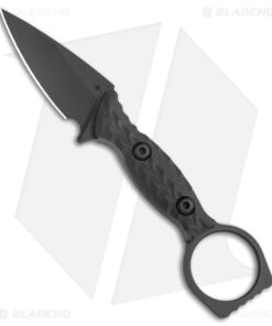Toor Knives Viper Fixed Blade Knife Shadow Black G-10 (2.65" Black)