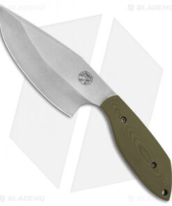 Aaron Frederick / Trash Panda Knives Panda-1 Fixed Blade Knife Green G-10