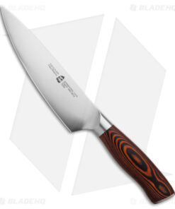 Tuo Cutlery Fiery Phoenix Chef Knife Pakkawood (8" Satin)