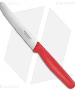 Victorinox Steak Knife 4.25" Serrated Red Synthetic VN50831S