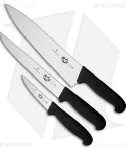 Victorinox Fibrox 3-Piece Kitchen Knife Set Black VN510533X1