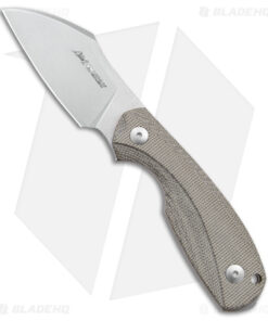 Viper Lille2 CG Fixed Blade Knife Green Micarta (2.8" Stonewash)