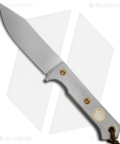 Wallace Edged Tools FS II Fixed Blade Knife Gray G-10 (4.5" Satin)