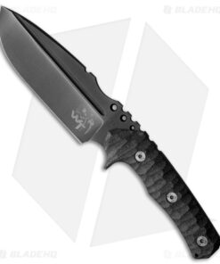 Wander Tactical Uro Tactical Fixed Blade Knife Black Micarta (5.7" Gray)