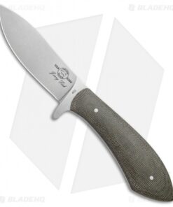 White River Knives Bush Knife OD Green Micarta (3.625" Stonewash)