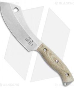 White River Camp Cleaver Fixed Blade Knife Olive Drab Micarta (5.5" SW)