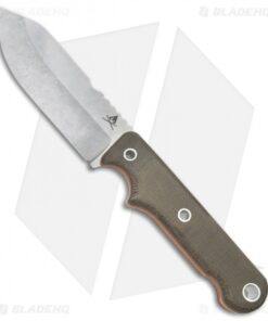 White River FC4 Firecraft Fixed Blade Knife OD Green w/ Kydex Sheath (4" SW)