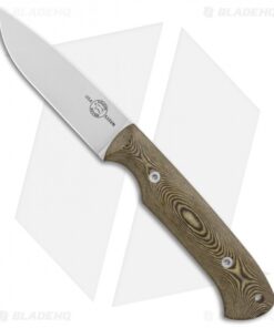 White River Hunter Fixed Blade Knife Black/Maple Richlite (3.5" Polish)
