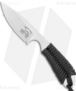 White River Knives Backpacker Knife Black Paracord (3" Stonewash)