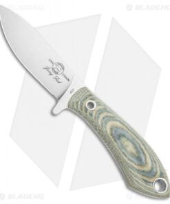 White River Knives Sendero Pack Knife Black/Olive Drab Linen Micarta (3.25" SW)