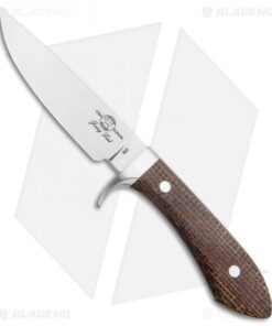 White River Knives Sendero Classic Knife Natural Burlap Micarta
