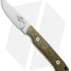 White River Knives Small Game Fixed Blade Knife Black/Maple Richlite (3" Satin)