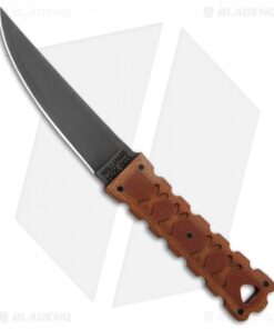 Williams Blade Design HZK Fixed Blade Knife Burlap Micarta (4.25" Black) HZK-003