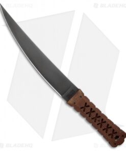 Williams Blade Design HZO Fixed Blade Knife Burlap Micarta (9" Black) HZO-002