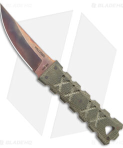 Williams Blade Design Shobu Zukuri Mini Kaiken Green Micarta (3.5" Apocalyptic)