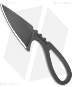 Williams Blade Design Sgian Dubh Neck Knife Fixed Blade (2.5" Black) SDN-004