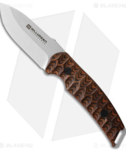 Willumsen Copenhagen Birddog Fixed Blade Knife Brown/Black G-10 (3.5" SW)