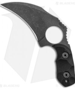 Wilmont Knives Little Ripper Fixed Blade Knife Black G-10 (3.5" Acid SW)
