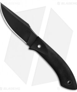 Winkler Knives Everycarry Fixed Blade Knife Black Rubber (3.25" Black)