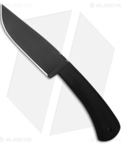 Winkler Knives Highland Hunter Fixed Blade Black Canvas Laminate (4.75" Caswell)