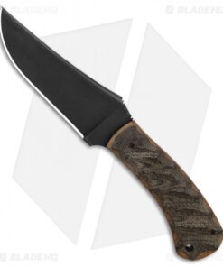 Winkler Knives Belt Knife WASP Canvas Laminate (4.75" Black)