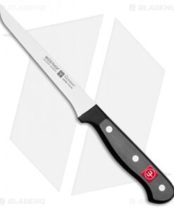 Wusthof Gourmet Boning Kitchen Knife Black (5" Satin)