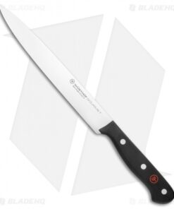 Wusthof Gourmet Carving Kitchen Knife Black (8" Satin)