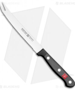 Wusthof Gourmet Tomato Knife Black (5" Satin Serrated)