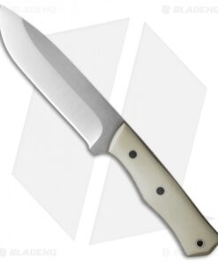 Alfa Knife Ak2 Major First Strike Knife Tan G-10/Green Micarta (5.5" Satin/BB)