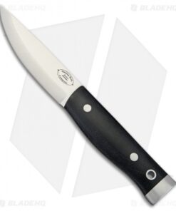 American Knife Company Compact Forest Knife Black Micarta (3.875" Satin)
