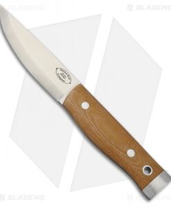 American Knife Company Compact Forest Knife Brown Micarta (3.875" Satin)