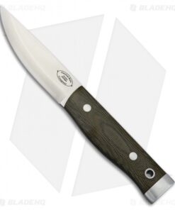 American Knife Company Compact Forest Knife Green Micarta (3.875" Satin)