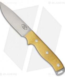 American Knife Company Shenandoah Fixed Blade Knife Yellow Micarta (4.25" Satin)