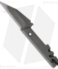 Amsler Knives Large Slik Titanium Pikal Blade Custom Knife (2.75" Plain)