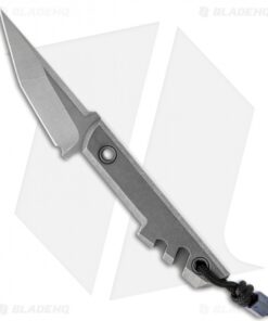 Amsler Knives Large Slik S35VN Steel Tanto Blade Custom Knife (2.75" Plain)