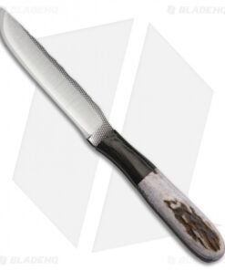 Anza Knives 108-E Fixed Blade Knife Elk Bone (3.75" Satin)