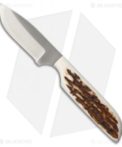 Anza WK-6FE Fixed Blade Knife Stag Horn (2.75" Satin)