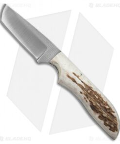 Anza Knives WK1-FE Fixed Blade Knife Stag Horn (2.9" Satin)