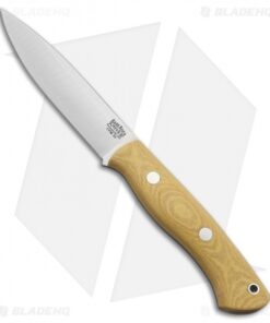 Bark River Aurora LT Fixed Blade Knife Ivory Micarta (4.625" CPM-3V Satin)