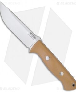 Bark River Knives Bravo 1 Antique Ivory Micarta Fixed Blade Knife (4.25" Plain)