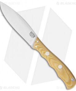 Bark River Canadian Special Fixed Blade Knife Antique Ivory Micarta (4.25" 3V)