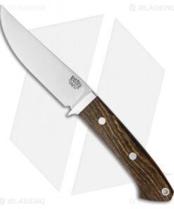 Bark River Classic Clip Point Hunter Fixed Blade Knife Bocote Wood (4.5" CPM-3V)